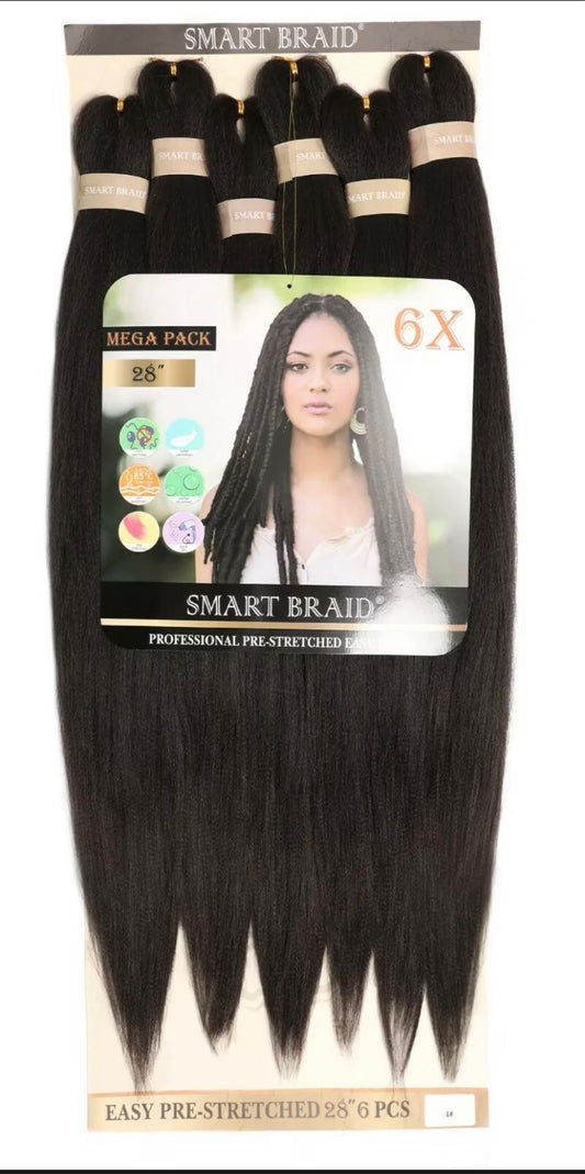 Smart Braids 28 Inch, Pack of 6 - Colour 4