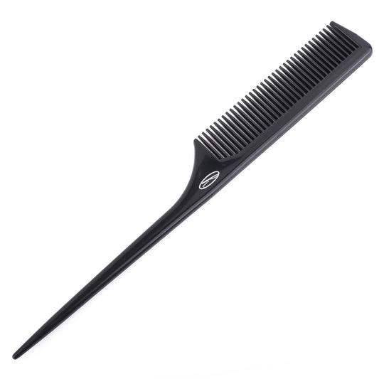 Achieve perfect hair styling with our Bone Tail Comb. Featuring a strong plastic tail for easy parting or teasing and fine, narrow gapped teeth for straightening hair, this comb is an essential tool for precision styling and effortless grooming.