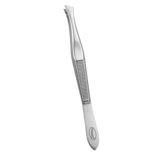 Tweezers, Slanted, 8cm