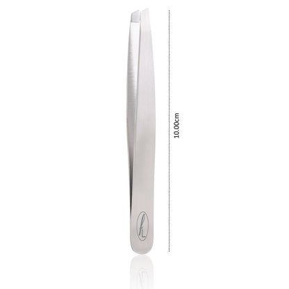 Tweezers, Slanted, 9cm 245-09