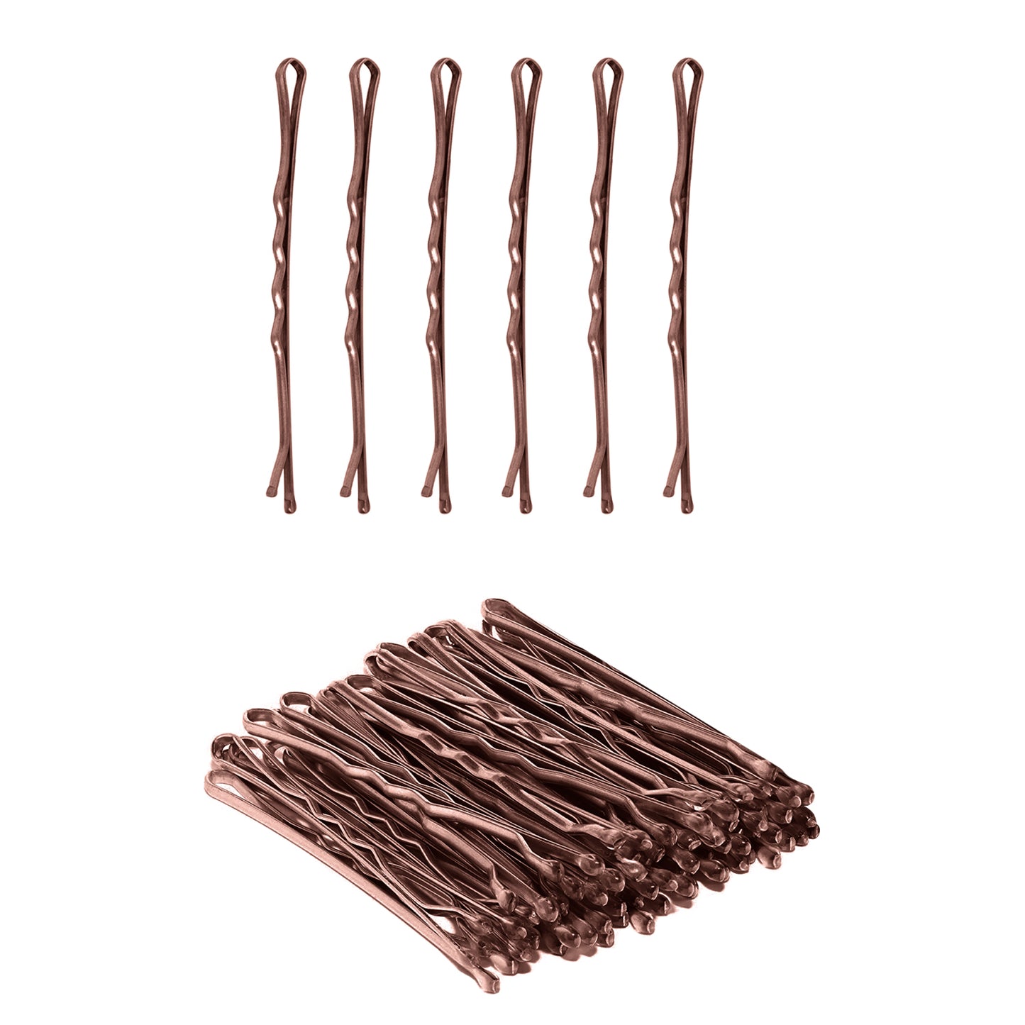 Secure your hair with our Blonde Bobby Pins. This pack of 60 non-twist, rust-resistant, ball-tipped hairpins is coated for extra comfort. Available in blonde, they are perfect for everyday use and professional styling, ensuring a secure hold and lasting durability.