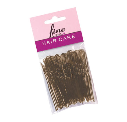 Hair Pins, Large brown