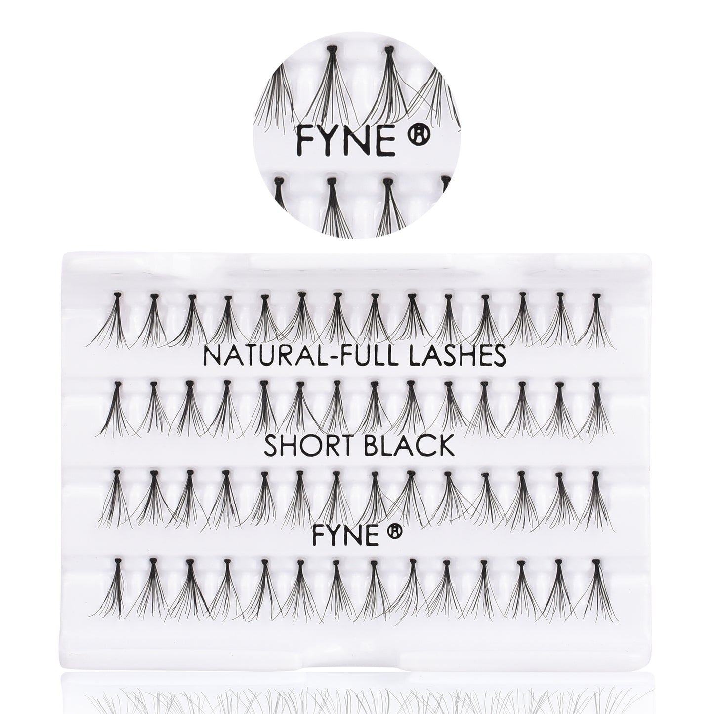 Extra Volume Natural Eyelashes, Short