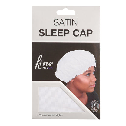 Satin Sleep Cap - Assorted Colours Pack of 12