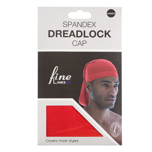 Spandex Dreadlock Cap - Assorted Colours Pack of 12