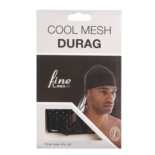 Stay cool and stylish with our Cool Mesh Durag. Designed for comfort and breathability, this durag keeps hair in place while allowing air circulation. Perfect for everyday wear and maintaining waves or curls.