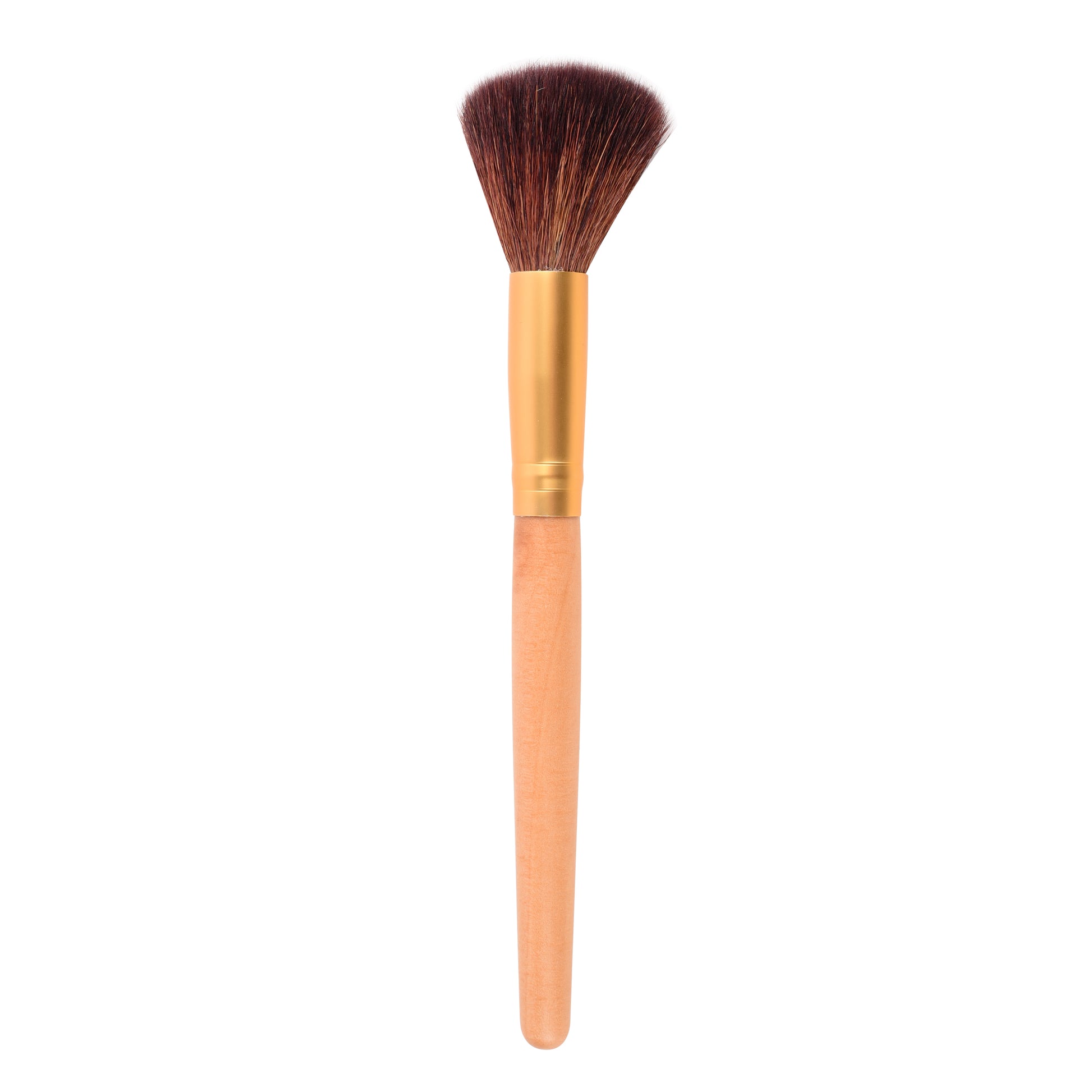 Enhance your makeup routine with our Fine Domed-Shaped Natural Fiber Blusher Brush. Designed for perfect application, this professional brush effortlessly blends blush for a natural, seamless finish. Ideal for both everyday and professional use.