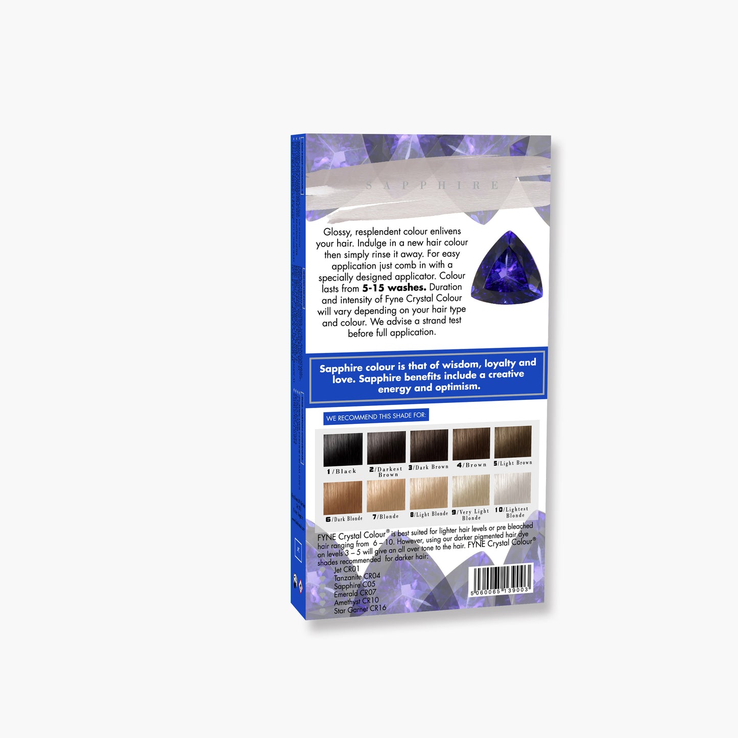 FYNE Crystal Colour - Sapphire (Electric Blue)