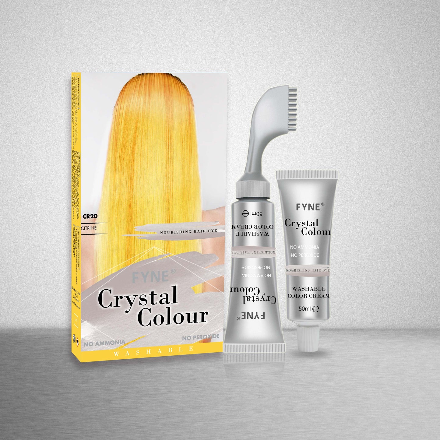 FYNE Crystal Colour - Citrine (Yellow) CR20